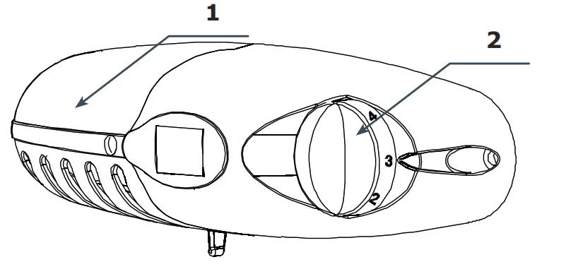 Amica AR7252C Freestanding Refrigerator Freezer - Fig