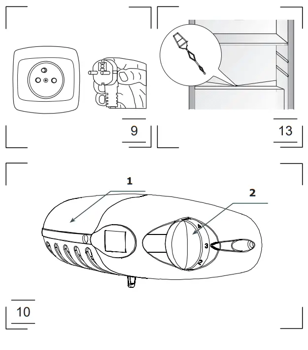 Amica AR7252C Freestanding Refrigerator Freezer - Fig2