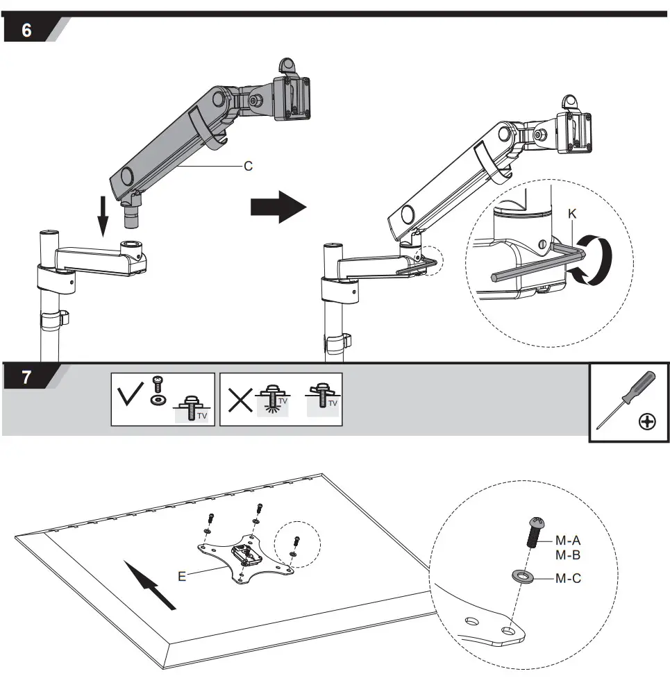 stell SOS 2012 Single Monitor Holder - Figure 3