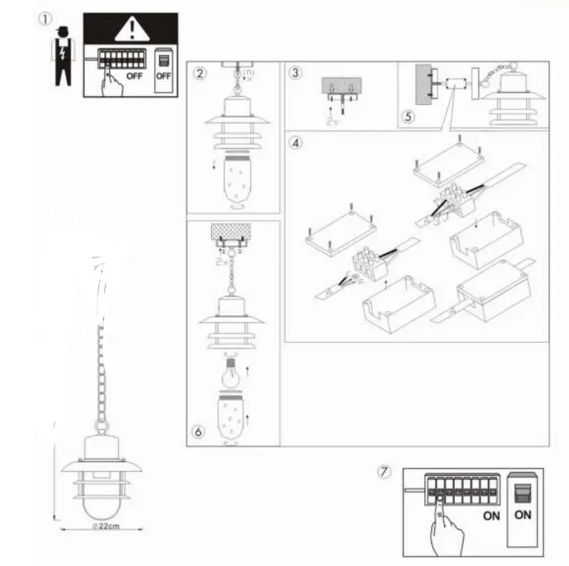 QAZQA 70053 Shell HL Stainless- (3)