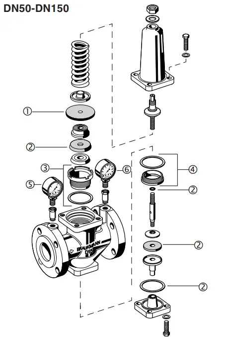 Honeywell D15NP Pressure Reducing Valve fig 5