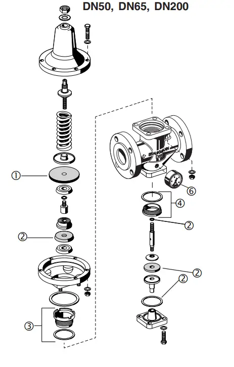 Honeywell D15NP Pressure Reducing Valve fig 7
