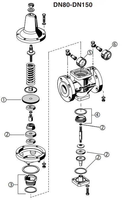 Honeywell D15NP Pressure Reducing Valve fig 8