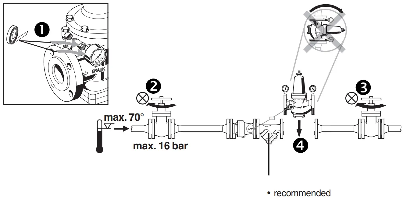 Honeywell D15NP Pressure Reducing Valve fig