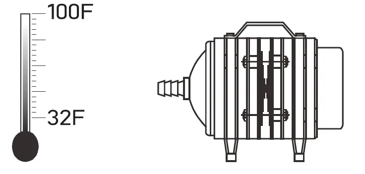 TENYON KNGEAP024 Electromagnetic Air Pump fig 2