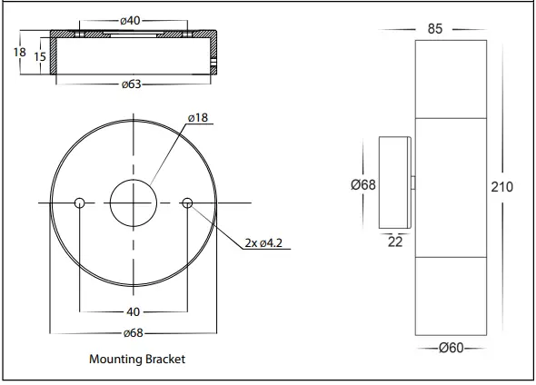 HAVIT-Lightning-HV1005T-9-in-1-Tivah-Up-and-Down-Wall-Light-FIG-1