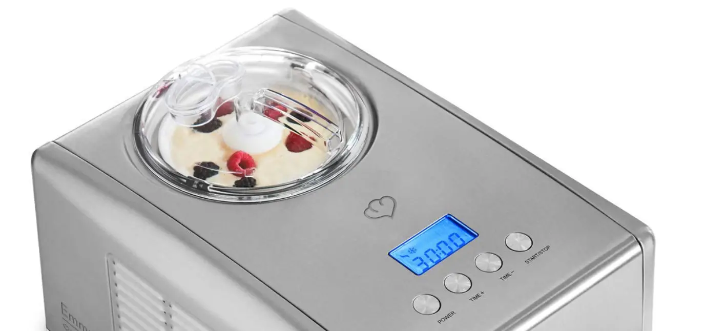 Springlane Self-freezing Ice Machine 1,5l Emma Anthracite Extra Stainless Steel Ice Cream Cup Instruction Manual