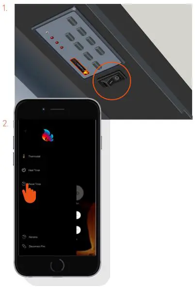 Fire eControl App - Points to note before setting your timer