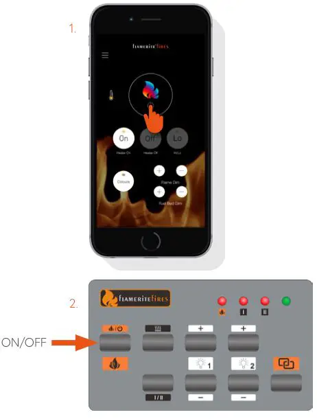 Fire eControl App - Standby on-off