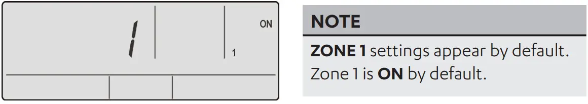 Enabling Zones and Assigning Sensors