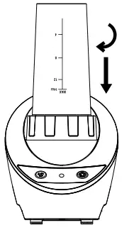 yonanas YOPB300 Personal Blender-blade