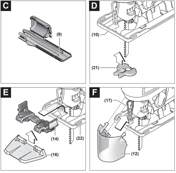 BOSCH PST 18 LI  jigsaws - 3