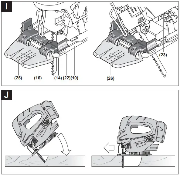 BOSCH PST 18 LI jigsaws - 5