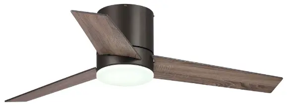 Parrot-Uncle-F6298-48-Inch-Bronze-LED-Indoor-Flush-Mount-Chandelier-Ceiling-Fan-product-image