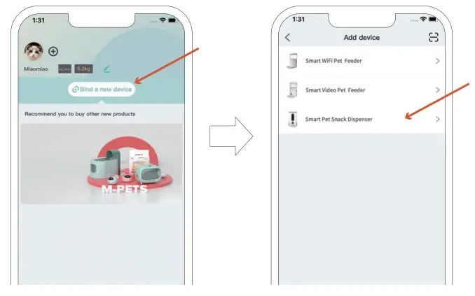M-PET Intelligent Pet Snack Dispenser fig 16