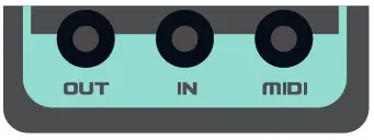 dreadbox DBX ERE RE Erebus Reissue Paraphonic Analog Synthesizer - MIDI INTERFACE2