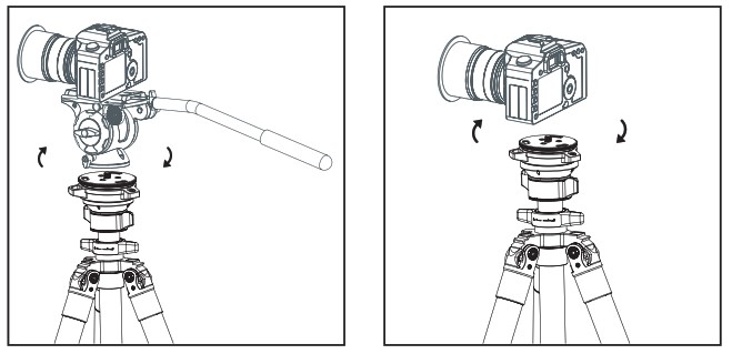 Rollei Quick Mounting Plate System - Operation and Functions 3