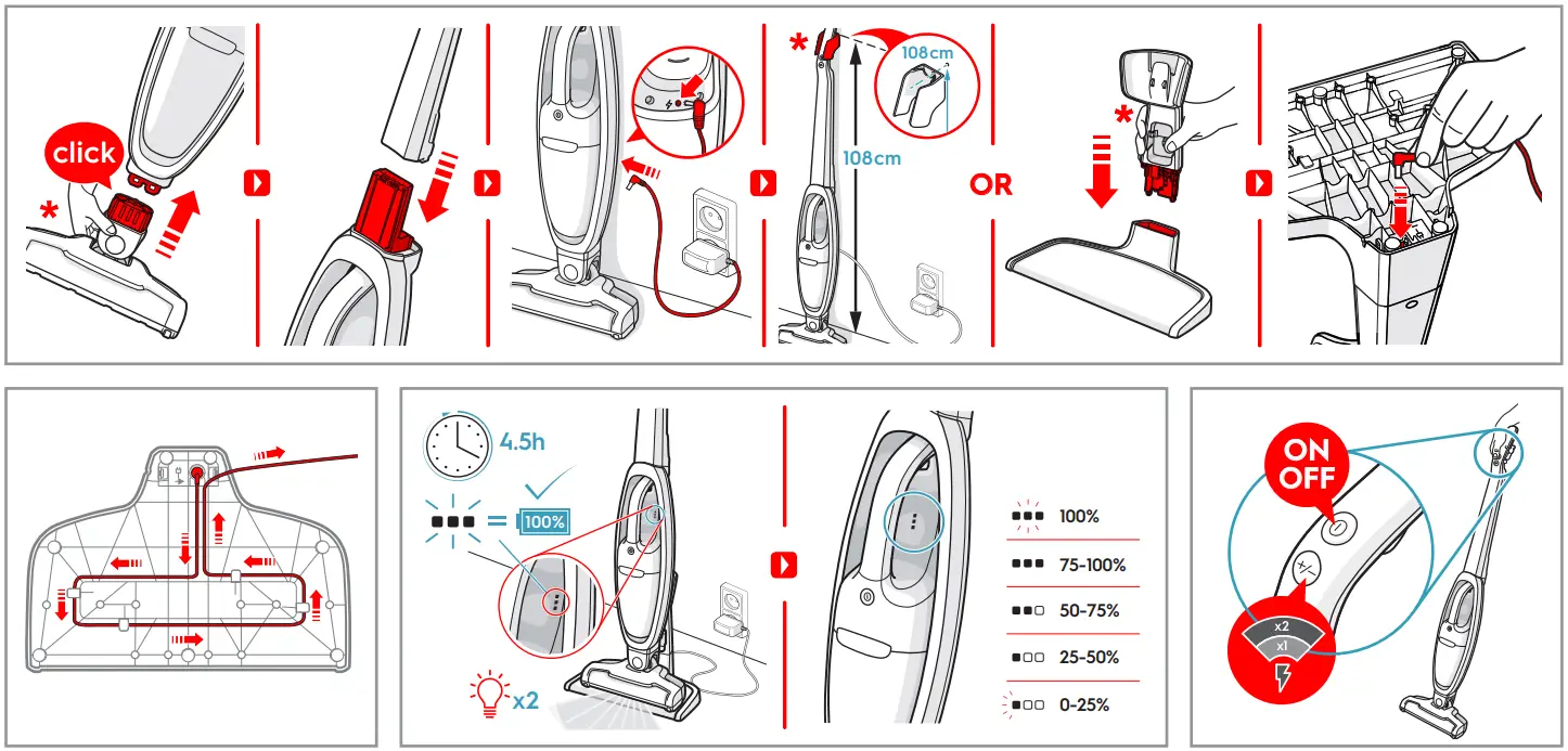 Electrolux WQ61-44SW Well Q6 Hand Vacuum Cleaner - fig 2