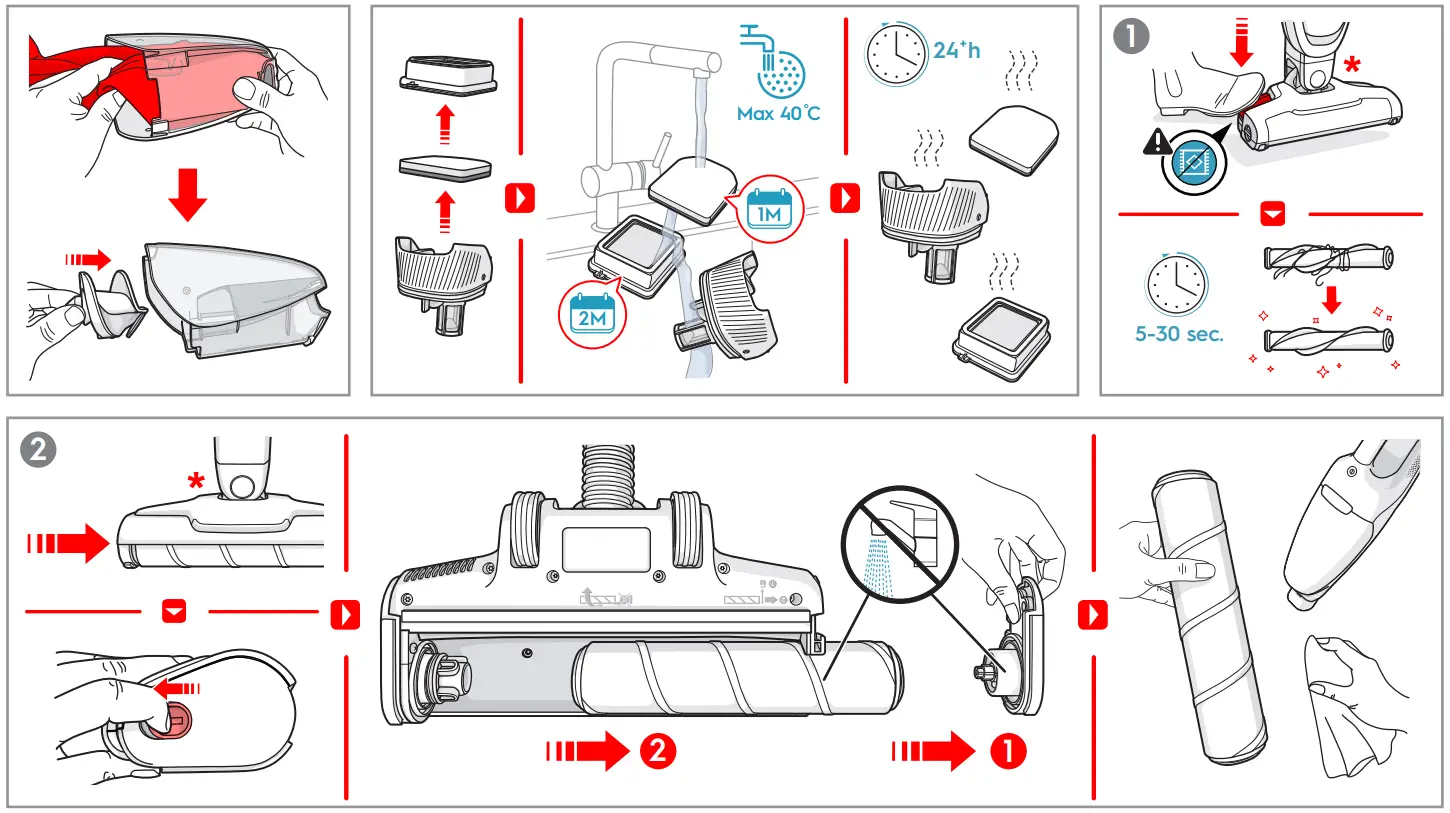 Electrolux WQ61-44SW Well Q6 Hand Vacuum Cleaner - fig 4