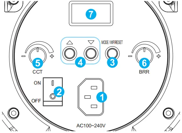 GVM-G100W Bi-Color LED Video Light B06