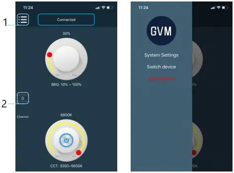 GVM-G100W Bi-Color LED Video Light B07