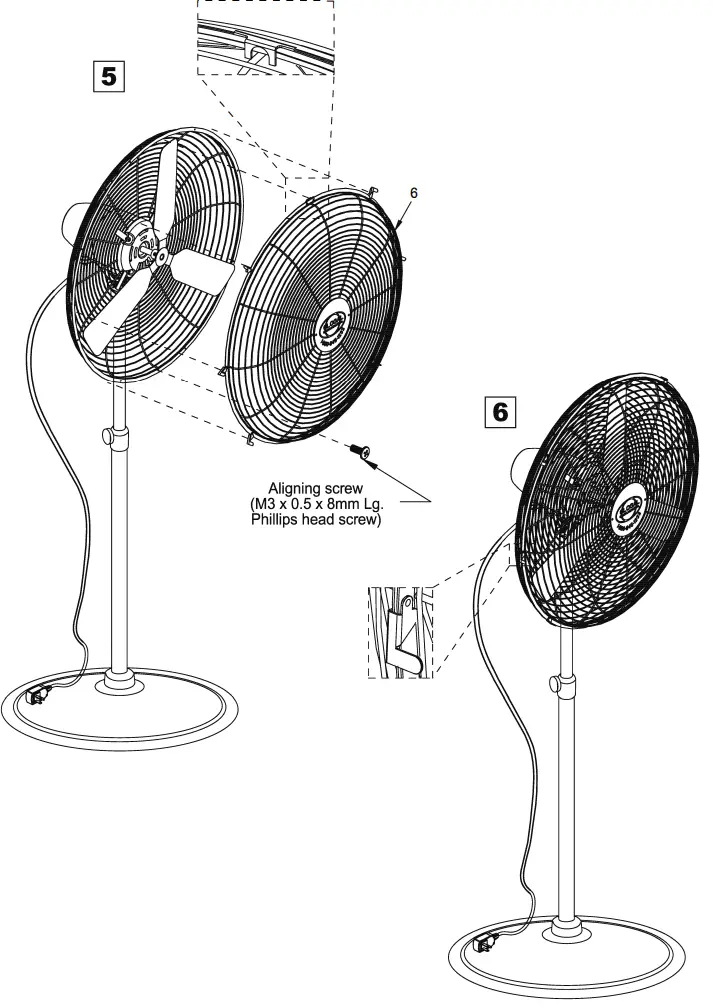 GLOBAL-INDUSTRIAL-585280-Industrial-Pedestal-Fan-FIG 4