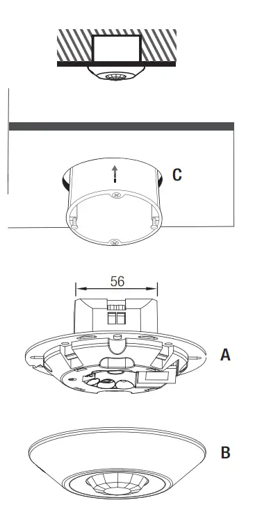 HYTRONIK HIM14 Surface Mount Dual Sense Motion Sensor-fig3