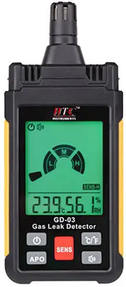 HTC GD-03 Gas Leak Detector