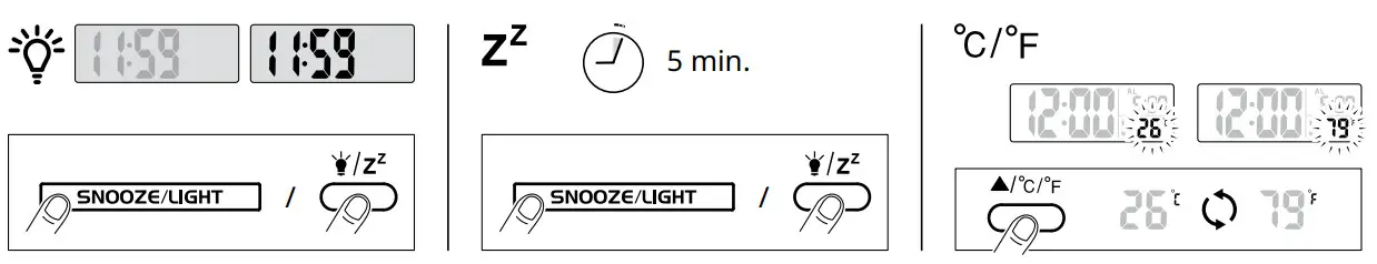 IKEA 104.225.42 FILMIS Digital Clock - fig6