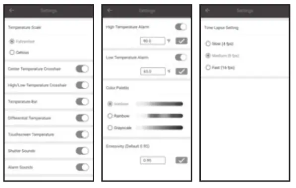 KLEIN TOOLS TI220 Thermal Imager for Android Devices - Fig11