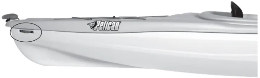 Pelican SIT-IN KAYAK Thermoformed Kayak -