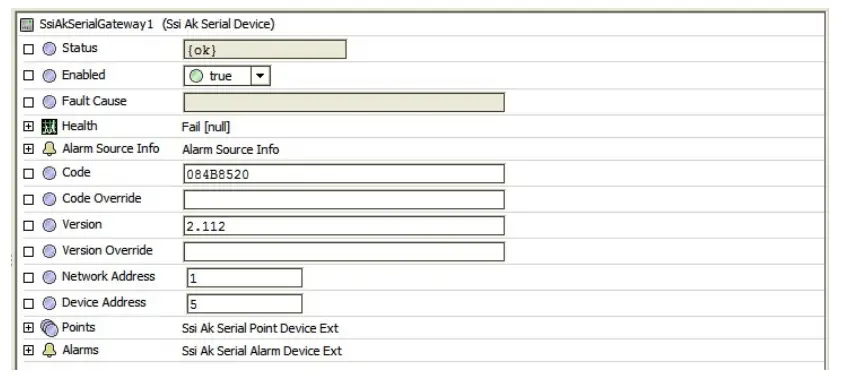 alvasys JACE8000 Adap-Kool Serial Driver - fig 6