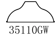 MAXIM 35110 Granville 1 Light Flush Mount - FIGURTE 2
