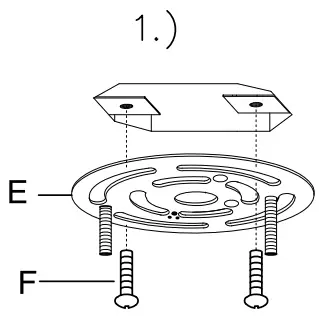 MAXIM 35110 Granville 1 Light Flush Mount - FIGURTE 8