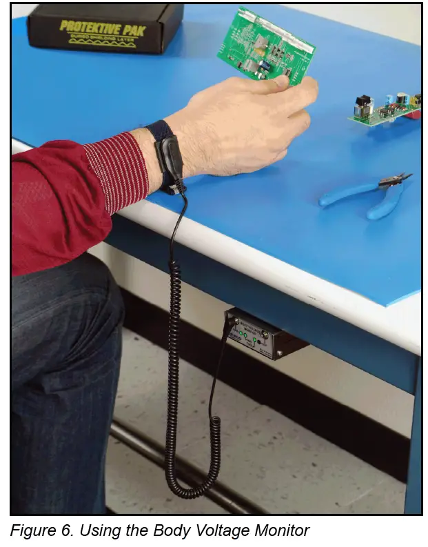 DESCO 19241 Body Voltage Monitor 6