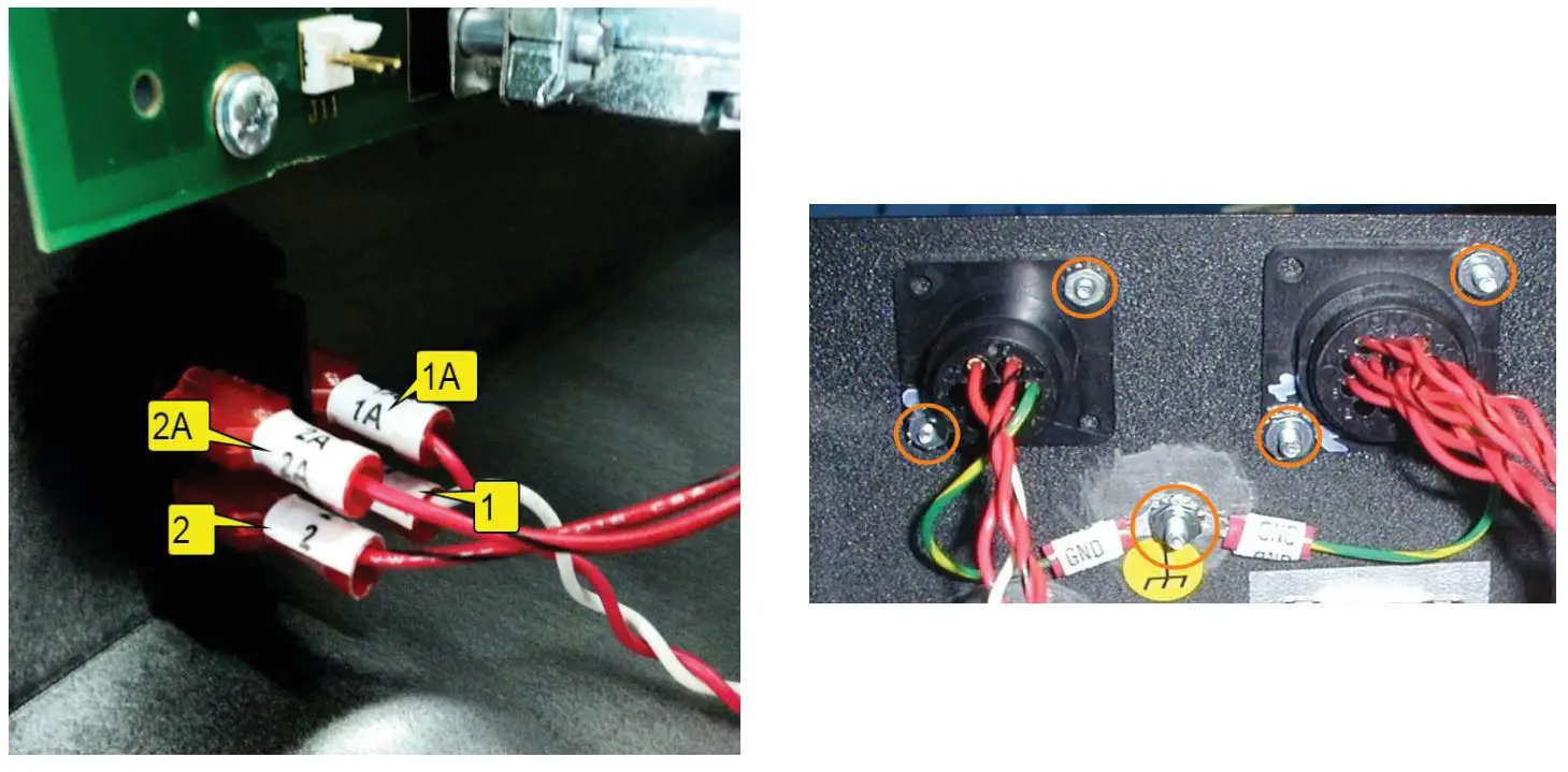 Hypertherm HPR Auto Manual Gas Console - Discard the nuts and wires into the mixed metal recycling stream