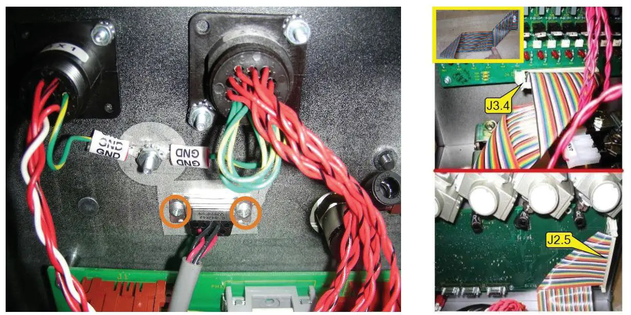 Hypertherm HPR Auto Manual Gas Console - Discard the screws and the cables into the mixed metal recycling stream