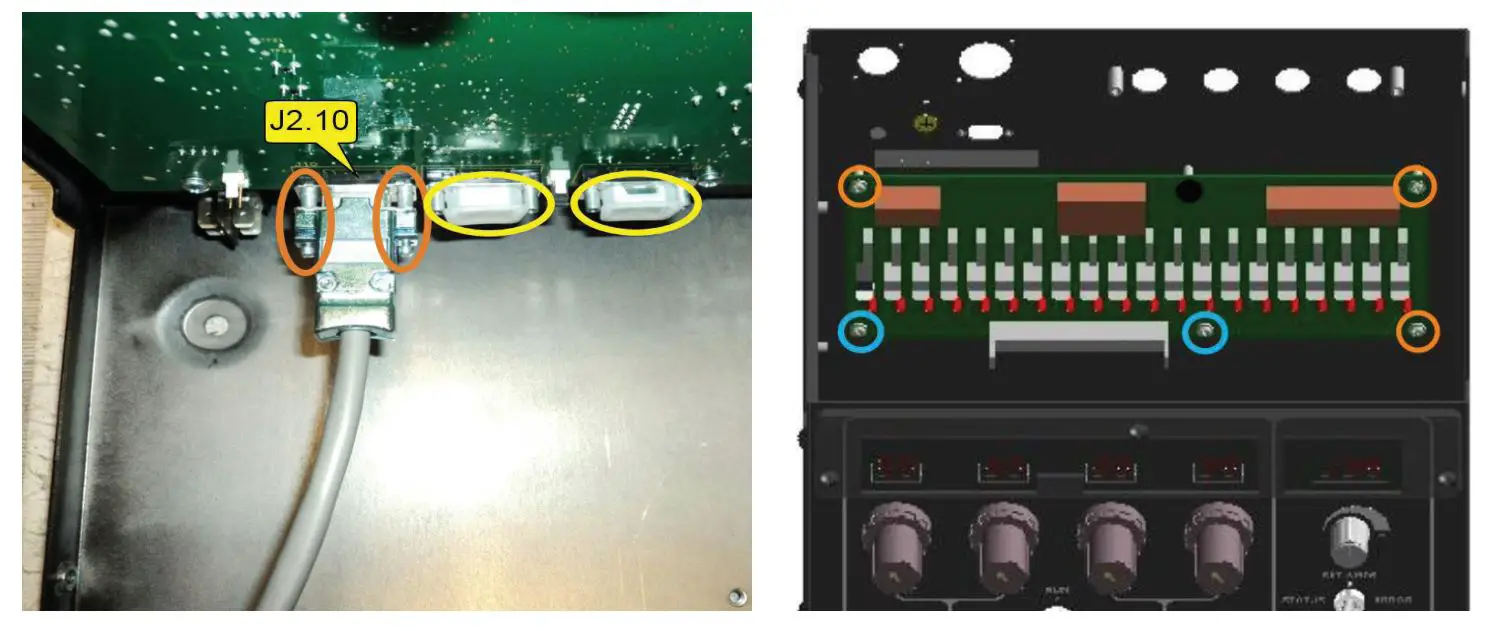 Hypertherm HPR Auto Manual Gas Console - Discard the screws into the mixed metal recycling stream