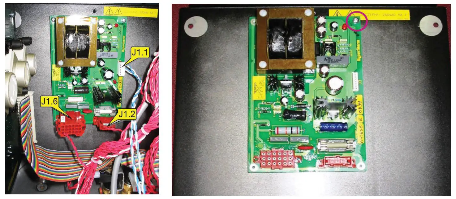 Hypertherm HPR Auto Manual Gas Console - Discard the screws, wires, and cables into the mixed metal recycling stream