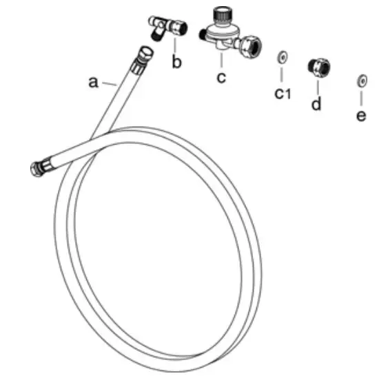 connection to different types of tanks.