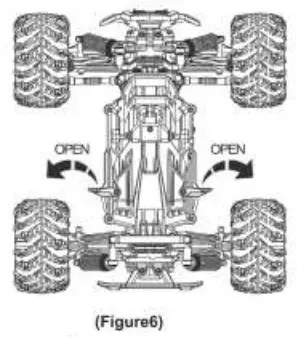 BEZGAR IPX5 Waterproof RC Car - Charge and Install Rechargeable Battery Pack 2