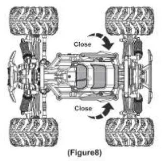 BEZGAR IPX5 Waterproof RC Car - Charge and Install Rechargeable Battery Pack 4