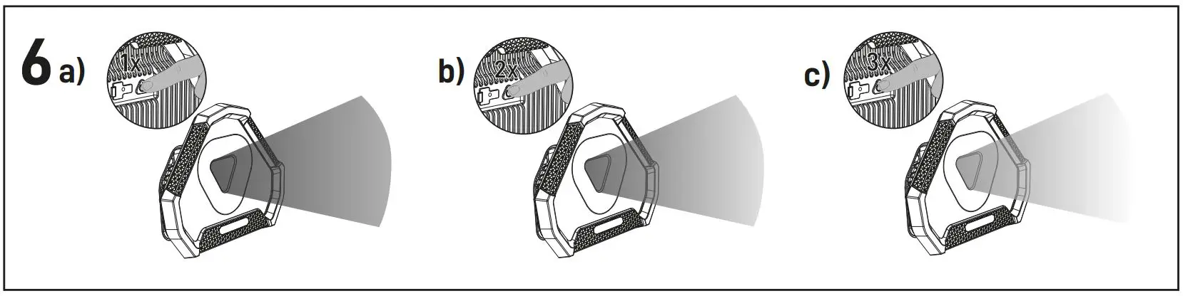 VARTA 18647 Lamp LED Flashlight Installation Guide - How to use