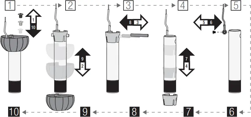 Hunter 51490 - Downrod 1