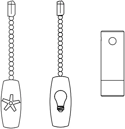 Hunter 51490 - Pullchains and extra downrod