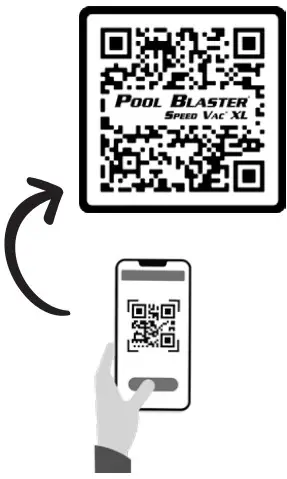 POOL BLASTER Speed Vac XL Vacuum Cleaner - qr code