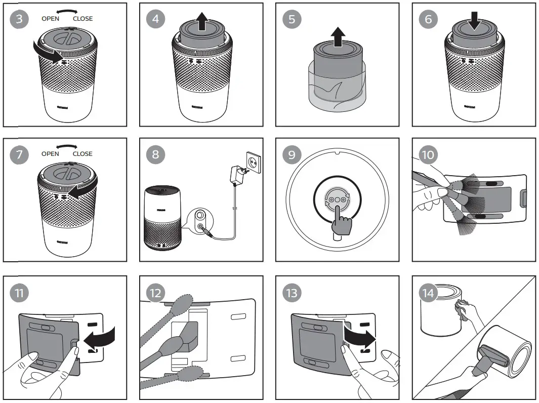 PHILIPS AC0819 Compact Air Purifier - FIGURE 3