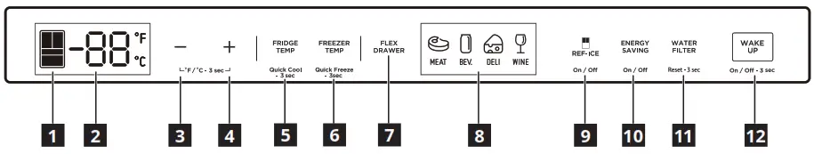 IKEA ÖVERSKÅDLIG French Door Refrigerator - 8