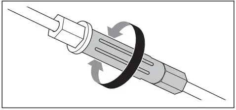Husqvarna LC 151 Petrol Lawn Mower User Manual - To adjust the clutch wire