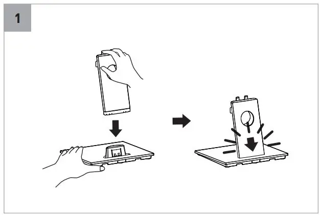 Dell E1920H Monitor User Guide - Installation 1